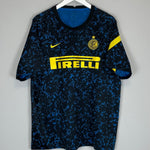 2020/21 INTER MILAN PRE - MATCH SHIRT (XXL) NIKE - Cult Kits - XXL - Buy Vintage Football Shirts, Authentic Retro Football Shirts For Sale, Classic Football Shirts & Soccer Jersey
