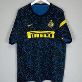 2020/21 INTER MILAN PRE - MATCH SHIRT (XXL) NIKE - Cult Kits - XXL - Buy Vintage Football Shirts, Authentic Retro Football Shirts For Sale, Classic Football Shirts & Soccer Jersey