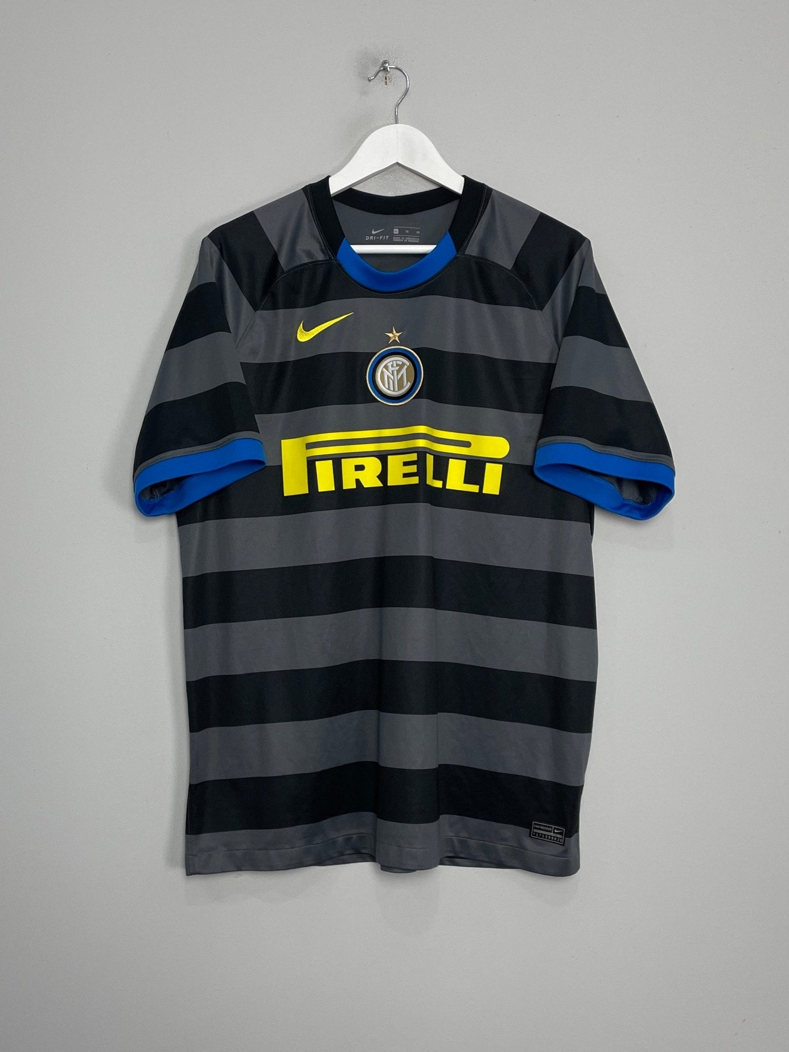 Shop 2020/21 INTER MILAN THIRD SHIRT (XL) NIKE, classic football shirts, vintage football shirts & retro soccer jerseys at Cult Kits