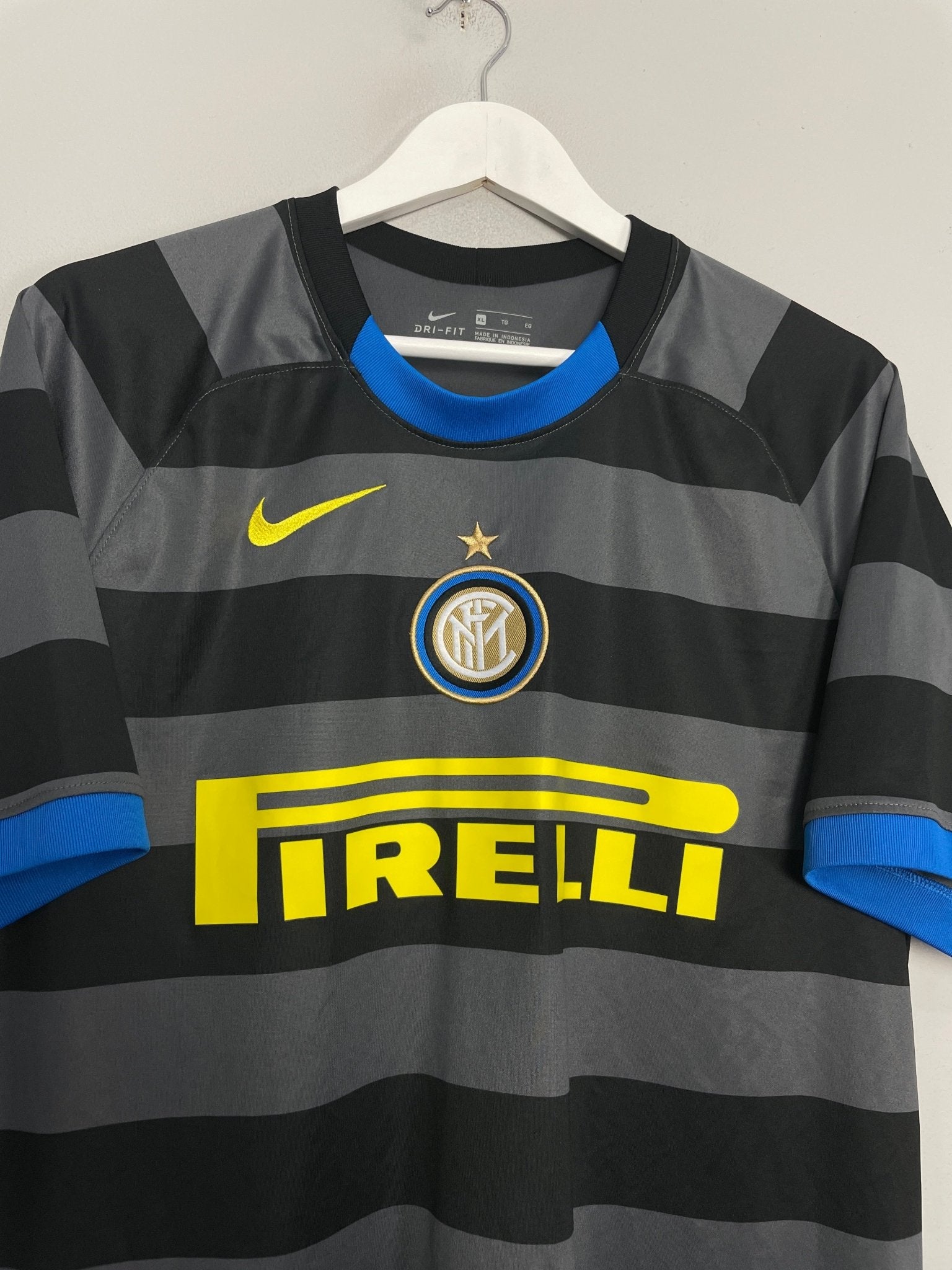 Shop 2020/21 INTER MILAN THIRD SHIRT (XL) NIKE, classic football shirts, vintage football shirts & retro soccer jerseys at Cult Kits