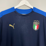 Shop 2020/21 ITALY TRAINING SHIRT (XL) PUMA, classic football shirts, vintage football shirts & retro soccer jerseys at Cult Kits
