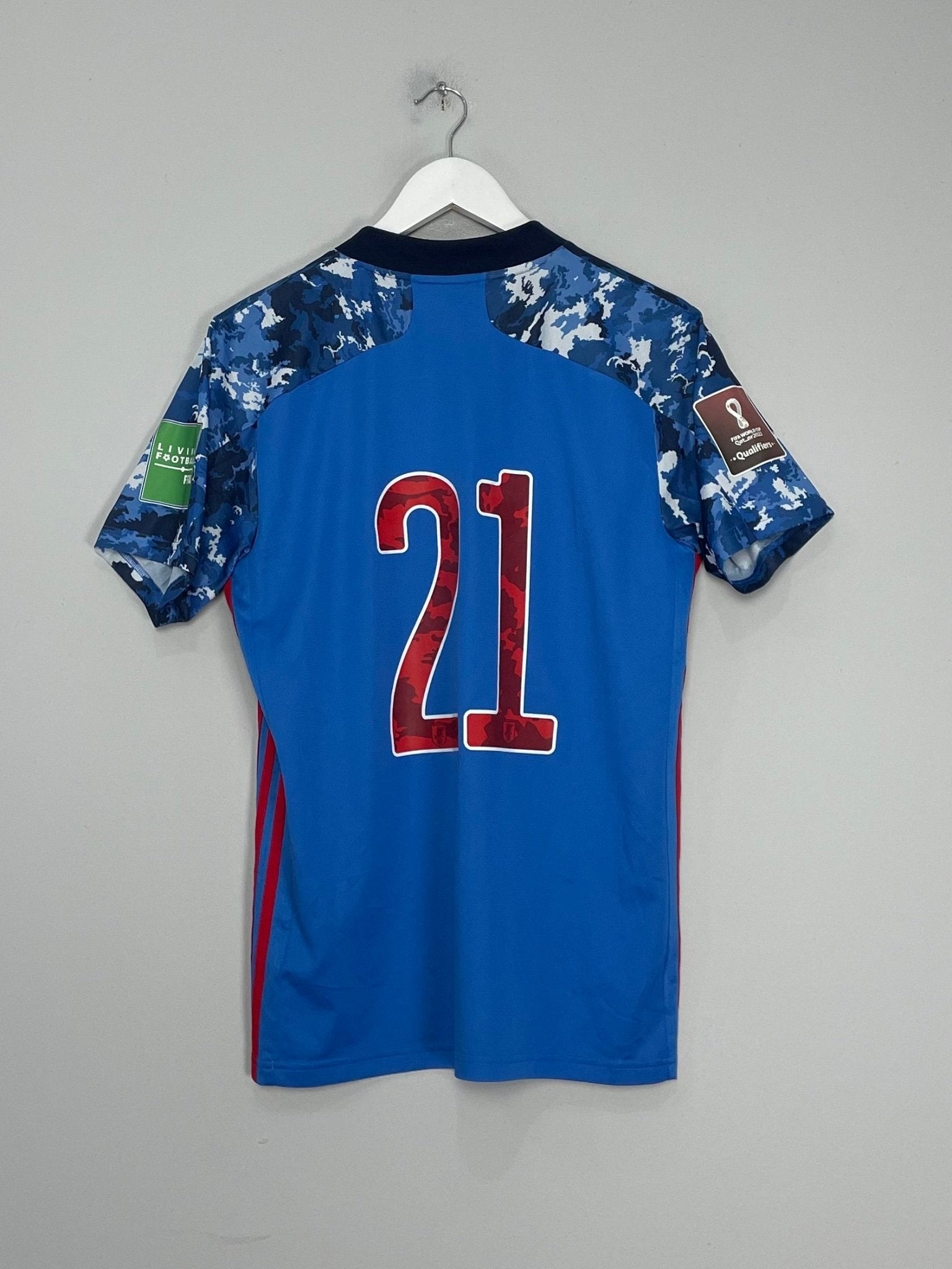 Shop 2020/21 JAPAN #21 HOME SHIRT (S) ADIDAS, classic football shirts, vintage football shirts & retro soccer jerseys at Cult Kits