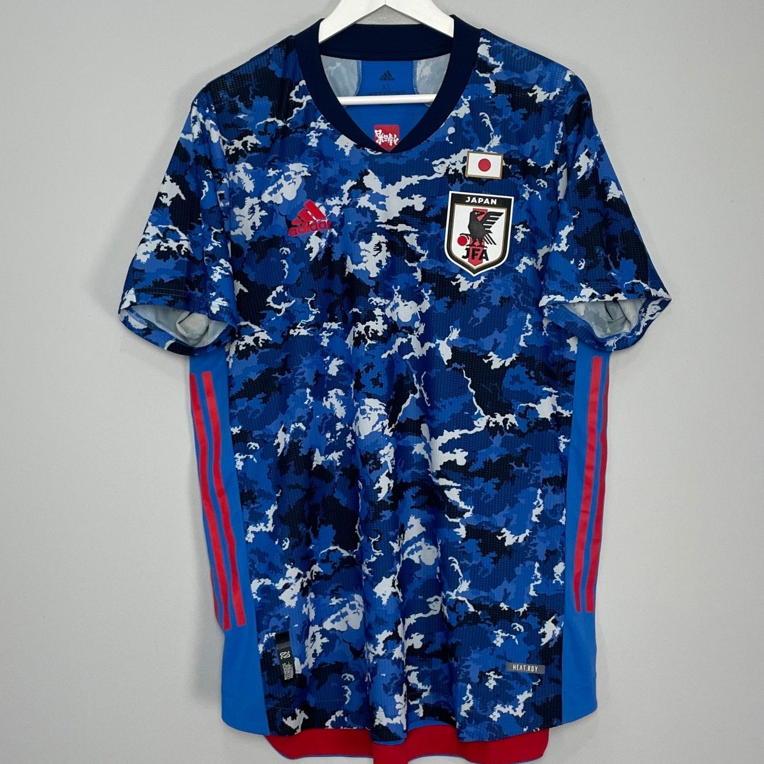 Shop 2020/21 JAPAN *PLAYER ISSUE* HOME SHIRT (XL) ADIDAS, classic football shirts, vintage football shirts & retro soccer jerseys at Cult Kits