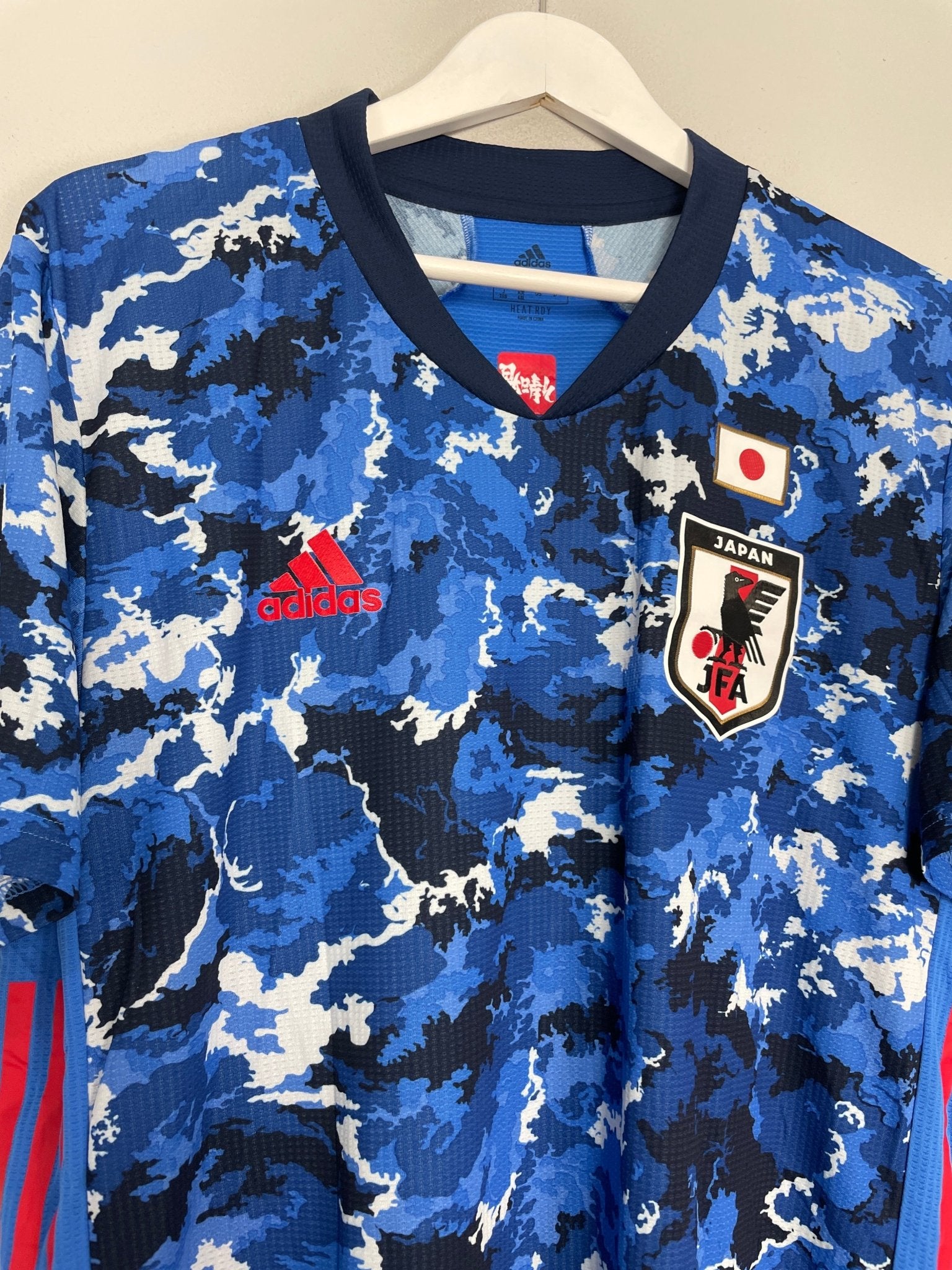 Shop 2020/21 JAPAN *PLAYER ISSUE* HOME SHIRT (XXL) ADIDAS, classic football shirts, vintage football shirts & retro soccer jerseys at Cult Kits