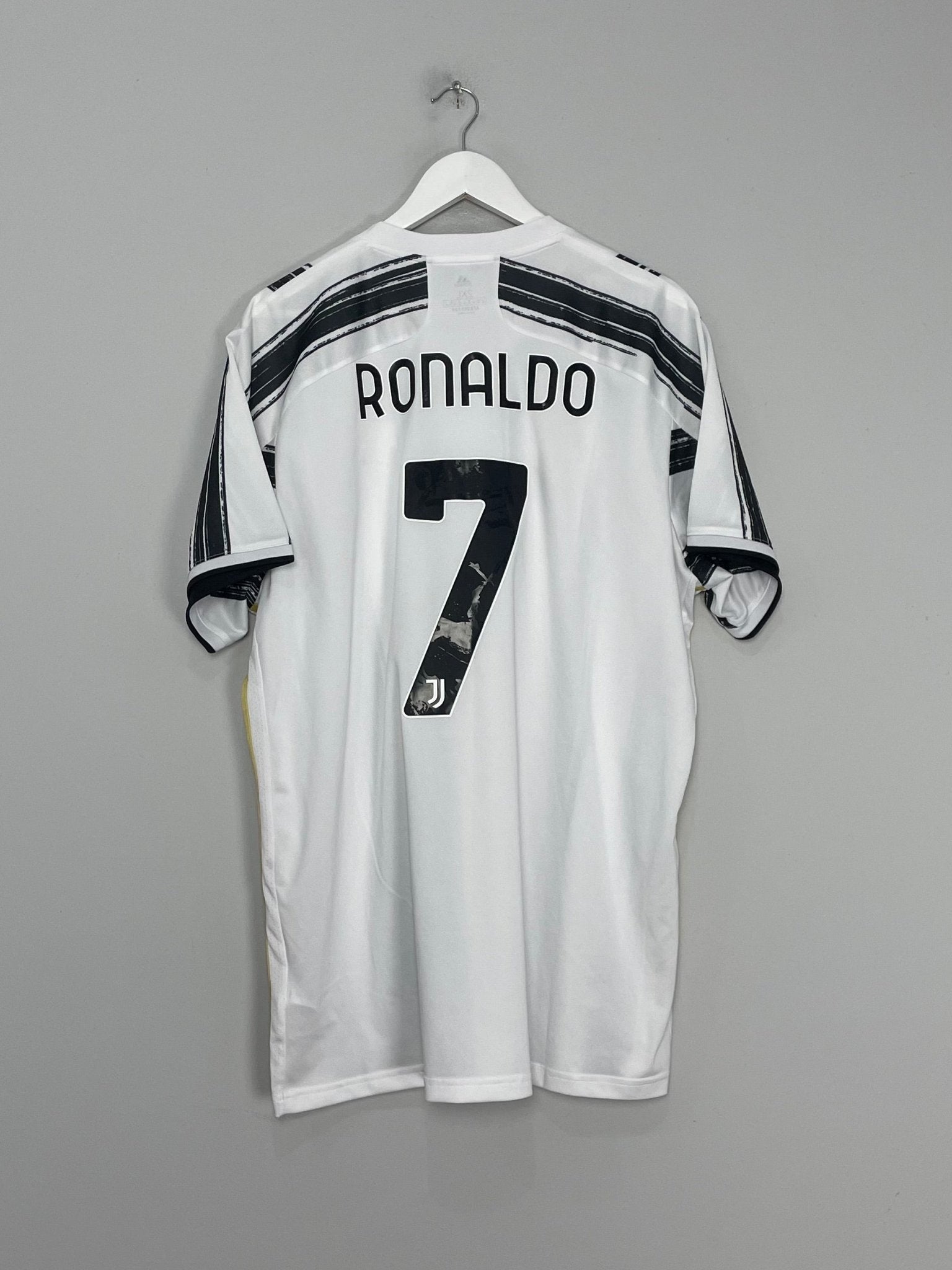 Shop 2020/21 JUVENTUS RONALDO #7 HOME SHIRT (XXL) ADIDAS, classic football shirts, vintage football shirts & retro soccer jerseys at Cult Kits