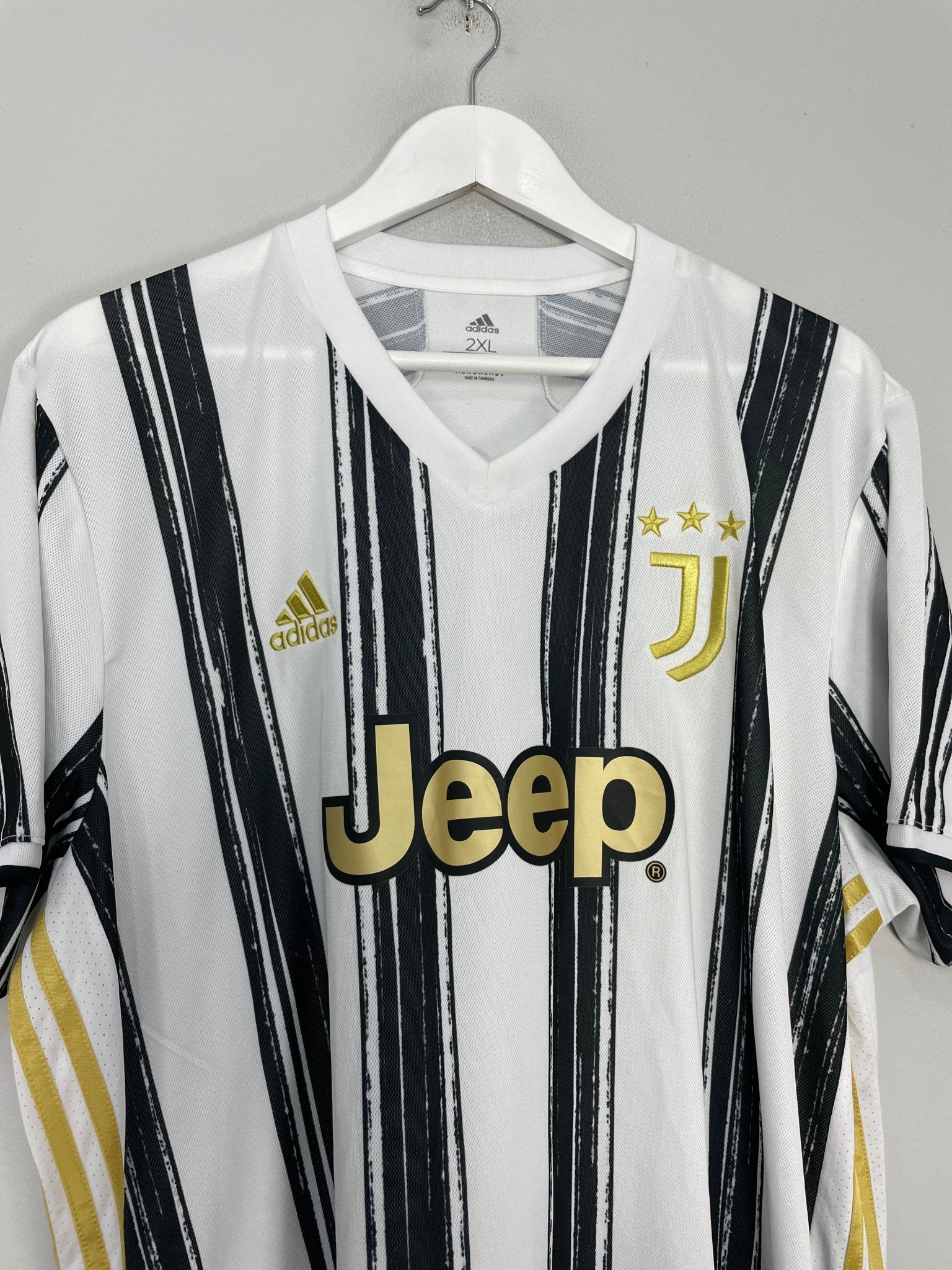 Shop 2020/21 JUVENTUS RONALDO #7 HOME SHIRT (XXL) ADIDAS, classic football shirts, vintage football shirts & retro soccer jerseys at Cult Kits