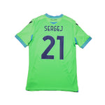 Buy 2020/21 Lazio Sergej 21 Away Shirt (XL) Macron ~ Free worldwide shipping ~ Authentic Vintage Football Shirts from Cult Kits