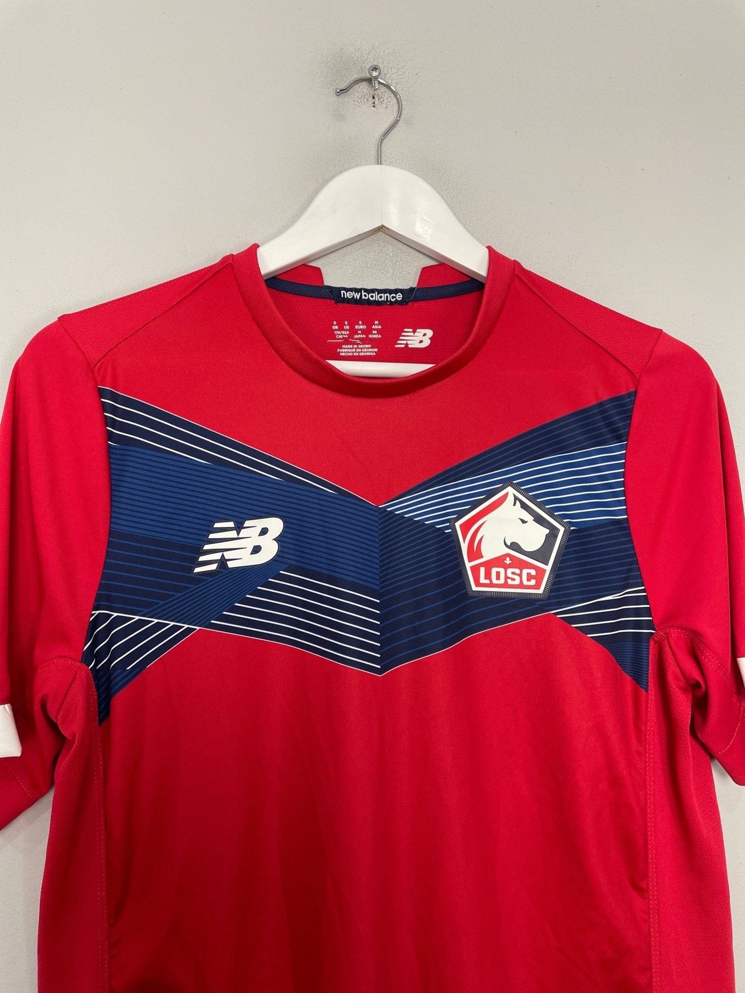 Shop 2020/21 LILLE HOME SHIRT (S) NEW BALANCE, classic football shirts, vintage football shirts & retro soccer jerseys at Cult Kits
