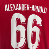 Shop 2020/21 LIVERPOOL ALEXANDER-ARNOLD #66 HOME SHIRT (M) NIKE, classic football shirts, vintage football shirts & retro soccer jerseys at Cult Kits