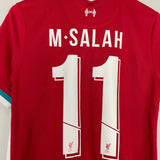 Shop 2020/21 LIVERPOOL M.SALAH #11 HOME SHIRT (S) NIKE, classic football shirts, vintage football shirts & retro soccer jerseys at Cult Kits
