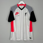 Shop 2020/21 LIVERPOOL TRAINING SHIRT (L) NIKE, classic football shirts, vintage football shirts & retro soccer jerseys at Cult Kits