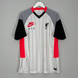 Shop 2020/21 LIVERPOOL TRAINING SHIRT (L) NIKE, classic football shirts, vintage football shirts & retro soccer jerseys at Cult Kits