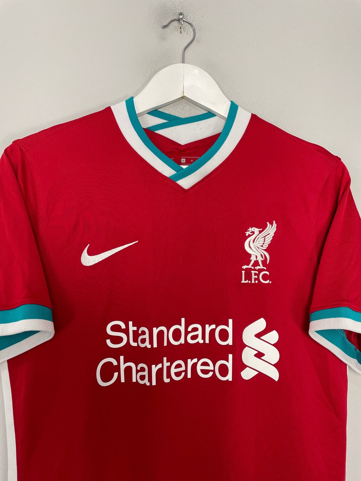 Shop 2020/21 LIVERPOOL WIJNALDUM #5 HOME SHIRT (M) NIKE, classic football shirts, vintage football shirts & retro soccer jerseys at Cult Kits