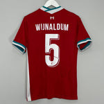 Shop 2020/21 LIVERPOOL WIJNALDUM #5 HOME SHIRT (M) NIKE, classic football shirts, vintage football shirts & retro soccer jerseys at Cult Kits