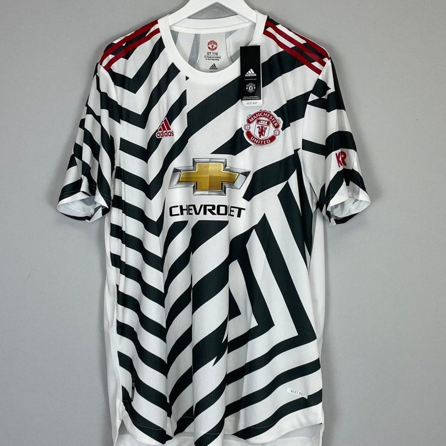 2020/21 MANCHESTER UNITED *BNWT* AUTHENTIC AWAY SHIRT (XXL) ADIDAS - Cult Kits - XXL - Buy Vintage Football Shirts, Authentic Retro Football Shirts For Sale, Classic Football Shirts & Soccer Jersey
