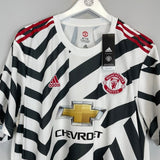 2020/21 MANCHESTER UNITED *BNWT* AUTHENTIC AWAY SHIRT (XXL) ADIDAS - Cult Kits - XXL - Buy Vintage Football Shirts, Authentic Retro Football Shirts For Sale, Classic Football Shirts & Soccer Jersey