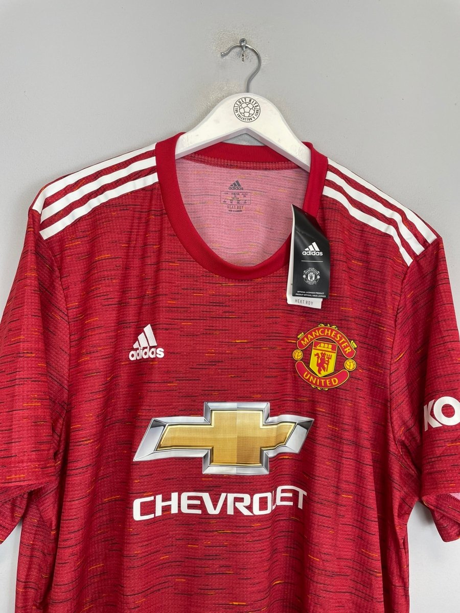 2020/21 MANCHESTER UNITED *BNWT* AUTHENTIC HOME SHIRT (XXL) ADIDAS - Cult Kits - XXL - Buy Vintage Football Shirts, Authentic Retro Football Shirts For Sale, Classic Football Shirts & Soccer Jersey