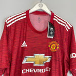 2020/21 MANCHESTER UNITED *BNWT* AUTHENTIC HOME SHIRT (XXL) ADIDAS - Cult Kits - XXL - Buy Vintage Football Shirts, Authentic Retro Football Shirts For Sale, Classic Football Shirts & Soccer Jersey