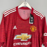 2020/21 MANCHESTER UNITED *BNWT* AUTHENTIC HOME SHIRT (XXL) ADIDAS - Cult Kits - XXL - Buy Vintage Football Shirts, Authentic Retro Football Shirts For Sale, Classic Football Shirts & Soccer Jersey