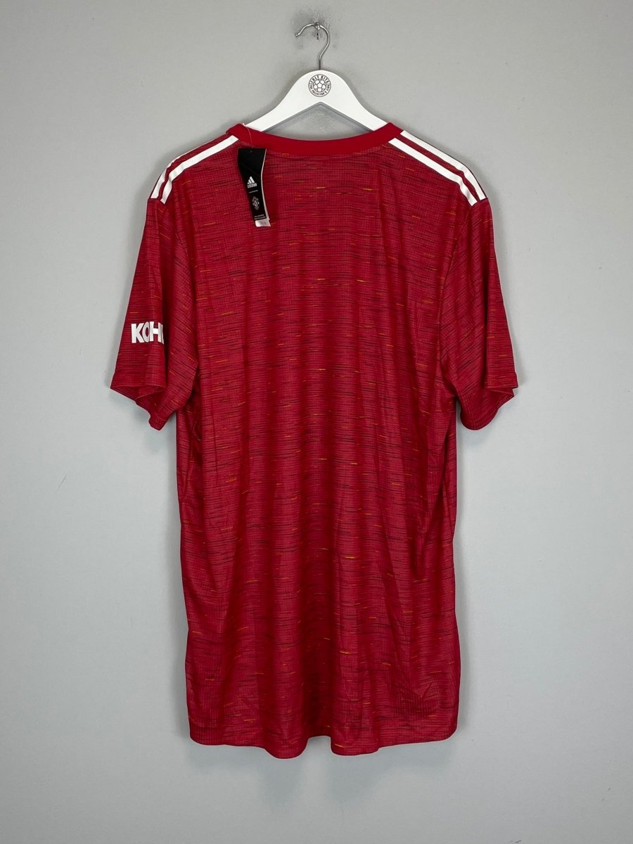 2020/21 MANCHESTER UNITED *BNWT* AUTHENTIC HOME SHIRT (XXL) ADIDAS - Cult Kits - XXL - Buy Vintage Football Shirts, Authentic Retro Football Shirts For Sale, Classic Football Shirts & Soccer Jersey
