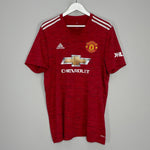 Shop 2020/21 MANCHESTER UNITED RASHFORD #10 HOME SHIRT (XL) ADIDAS, classic football shirts, vintage football shirts & retro soccer jerseys at Cult Kits