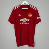 Shop 2020/21 MANCHESTER UNITED RASHFORD #10 HOME SHIRT (XL) ADIDAS, classic football shirts, vintage football shirts & retro soccer jerseys at Cult Kits