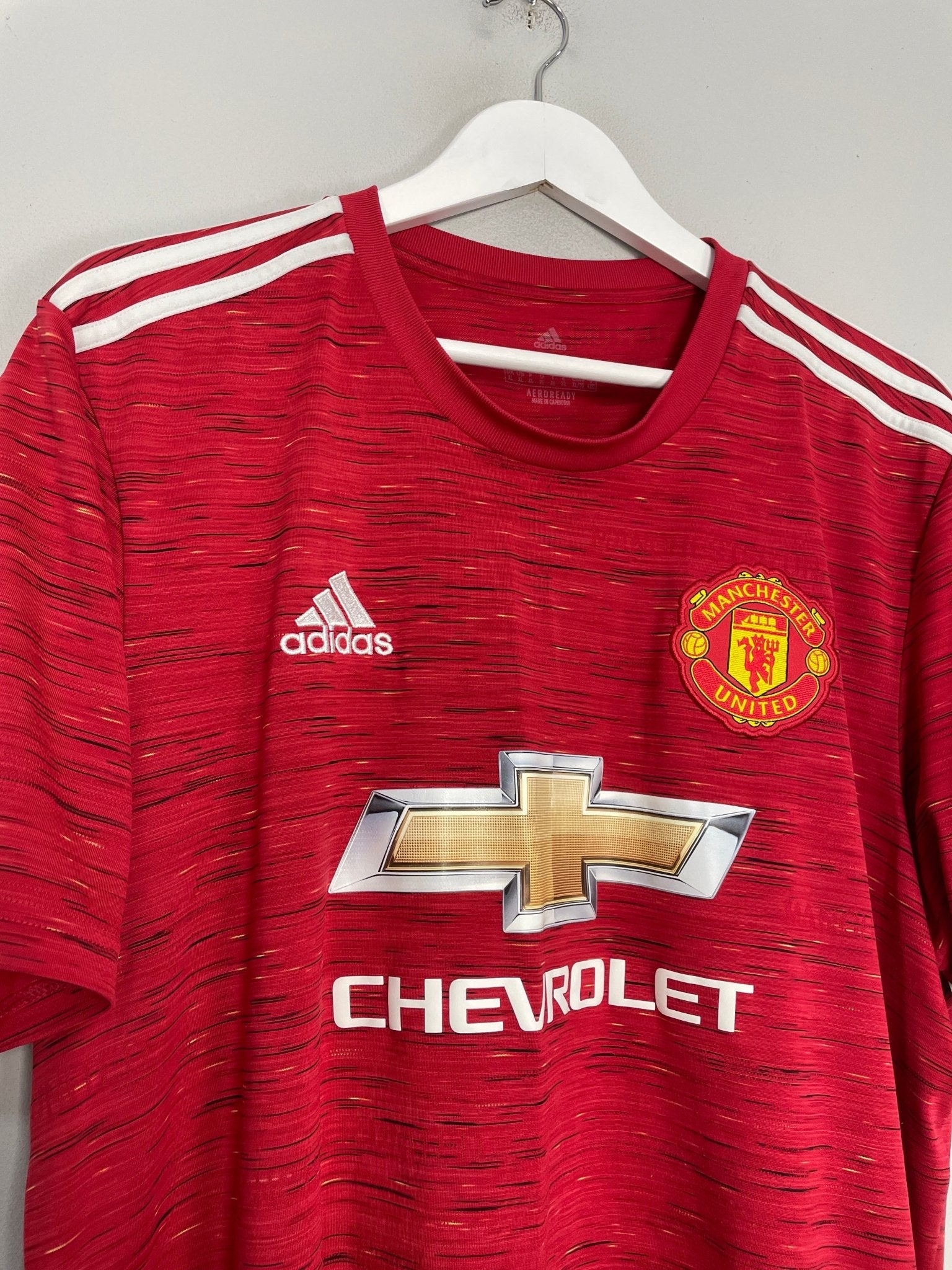 Shop 2020/21 MANCHESTER UNITED RASHFORD #10 HOME SHIRT (XL) ADIDAS, classic football shirts, vintage football shirts & retro soccer jerseys at Cult Kits