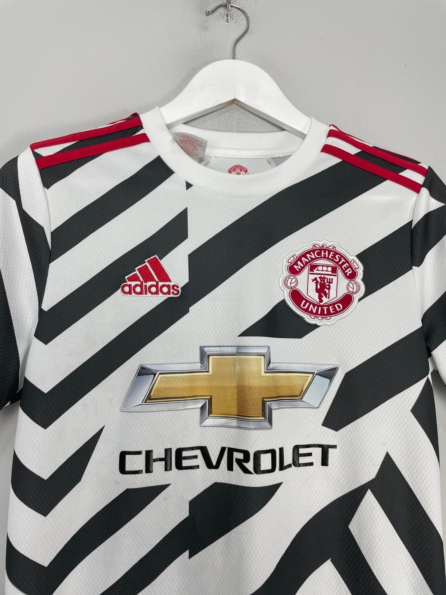 Shop 2020/21 MANCHESTER UNITED THIRD SHIRT (L.KIDS) ADIDAS, classic football shirts, vintage football shirts & retro soccer jerseys at Cult Kits