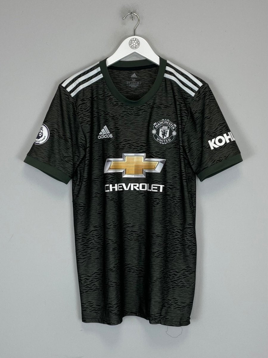 2020/21 MANCHESTER UNITED VAN DE BEEK 34 AWAY SHIRT (M) ADIDAS - Cult Kits - Medium - Buy Vintage Football Shirts, Authentic Retro Football Shirts For Sale, Classic Football Shirts & Soccer Jersey