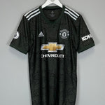 2020/21 MANCHESTER UNITED VAN DE BEEK 34 AWAY SHIRT (M) ADIDAS - Cult Kits - Medium - Buy Vintage Football Shirts, Authentic Retro Football Shirts For Sale, Classic Football Shirts & Soccer Jersey