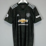 2020/21 MANCHESTER UNITED VAN DE BEEK 34 AWAY SHIRT (M) ADIDAS - Cult Kits - Medium - Buy Vintage Football Shirts, Authentic Retro Football Shirts For Sale, Classic Football Shirts & Soccer Jersey