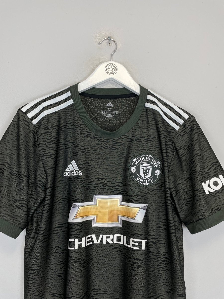 2020/21 MANCHESTER UNITED VAN DE BEEK 34 AWAY SHIRT (M) ADIDAS - Cult Kits - Medium - Buy Vintage Football Shirts, Authentic Retro Football Shirts For Sale, Classic Football Shirts & Soccer Jersey