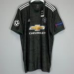 2020/21 MANCHESTER UNITED VAN DE BEEK 34 *BNWT* C/L AWAY SHIRT (XXL) ADIDAS - Cult Kits - XXL - Buy Vintage Football Shirts, Authentic Retro Football Shirts For Sale, Classic Football Shirts & Soccer Jersey