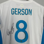 Shop 2020/21 MARSEILLE GERSON #8 *SIGNED* HOME SHIRT (M) PUMA, classic football shirts, vintage football shirts & retro soccer jerseys at Cult Kits