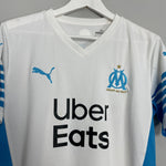 Shop 2020/21 MARSEILLE GERSON #8 *SIGNED* HOME SHIRT (M) PUMA, classic football shirts, vintage football shirts & retro soccer jerseys at Cult Kits