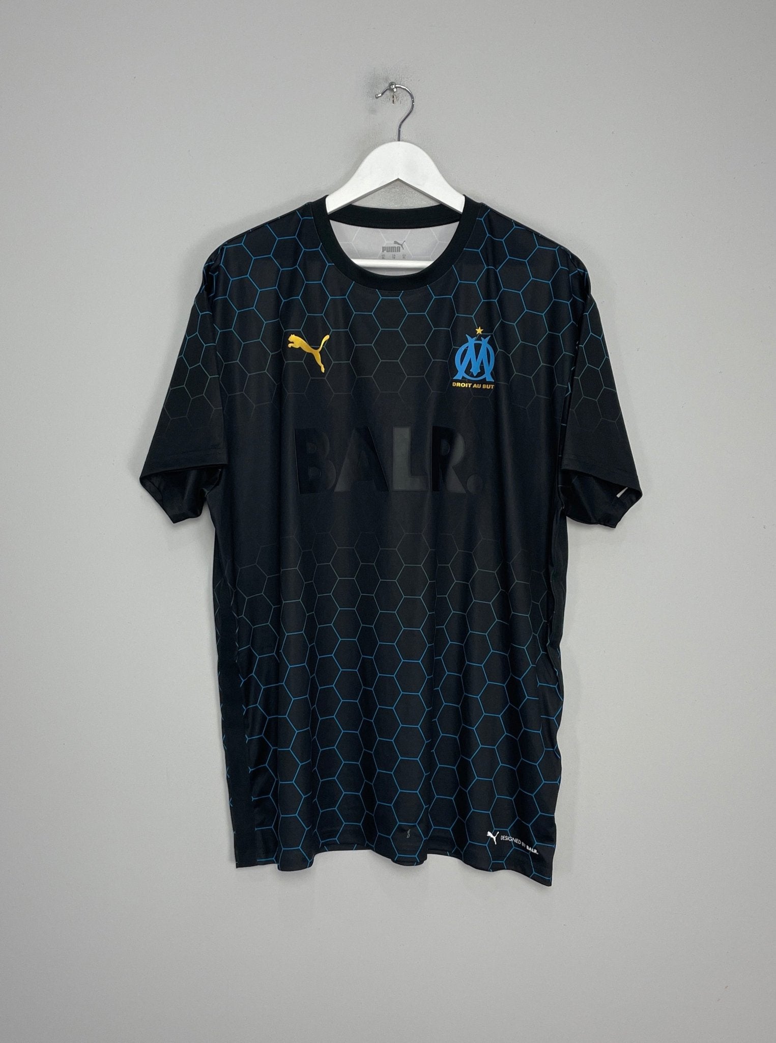 Shop 2020/21 MARSEILLE X BALR SHIRT (XL) PUMA, classic football shirts, vintage football shirts & retro soccer jerseys at Cult Kits