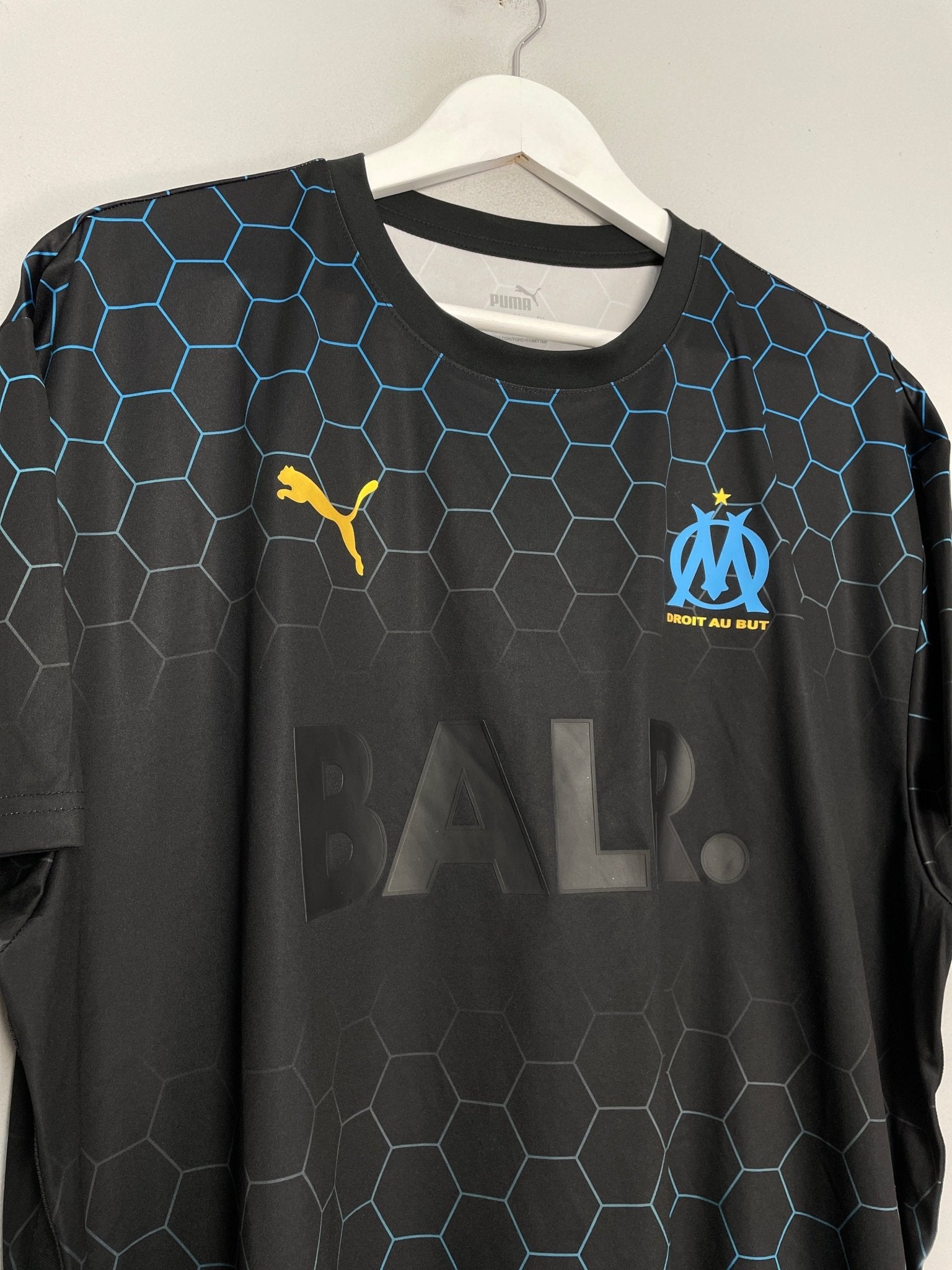 Shop 2020/21 MARSEILLE X BALR SHIRT (XL) PUMA, classic football shirts, vintage football shirts & retro soccer jerseys at Cult Kits