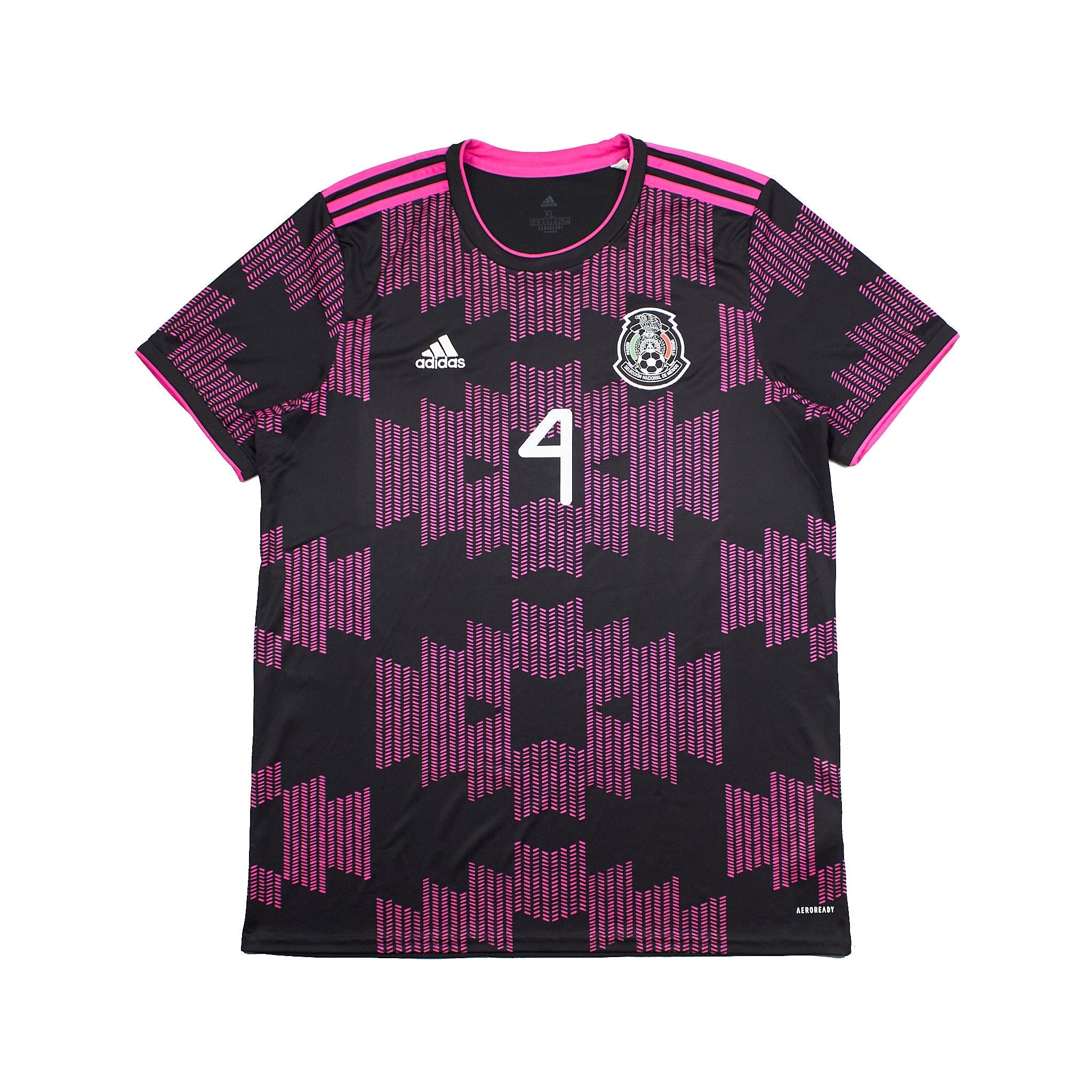 Buy 2020/21 Mexico E. Alvarez 4 Home Shirt (XL) Adidas ~ Free worldwide shipping ~ Authentic Vintage Football Shirts from Cult Kits