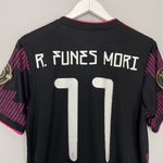 Shop 2020/21 MEXICO FUNES MORI #11 *MATCH ISSUE* HOME SHIRT (M) ADIDAS, classic football shirts, vintage football shirts & retro soccer jerseys at Cult Kits
