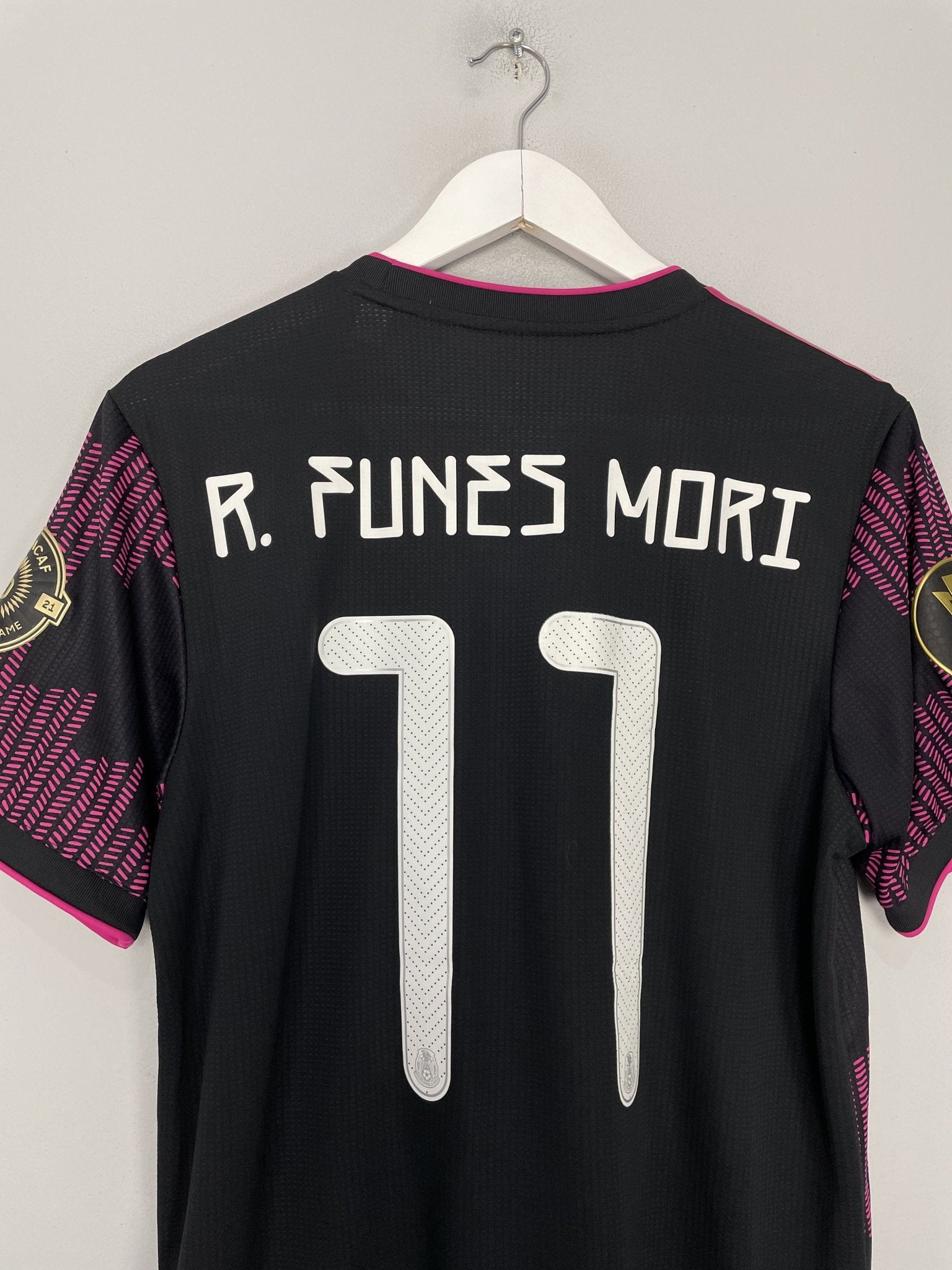 Shop 2020/21 MEXICO FUNES MORI #11 *MATCH ISSUE* HOME SHIRT (M) ADIDAS, classic football shirts, vintage football shirts & retro soccer jerseys at Cult Kits