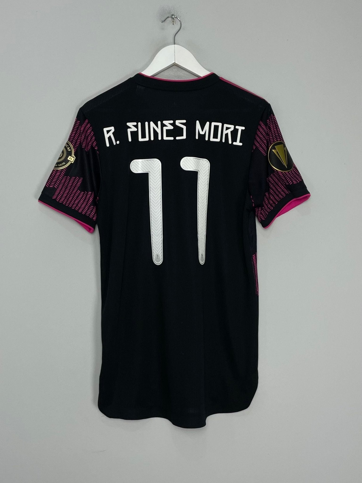 Shop 2020/21 MEXICO FUNES MORI #11 *MATCH ISSUE* HOME SHIRT (M) ADIDAS, classic football shirts, vintage football shirts & retro soccer jerseys at Cult Kits