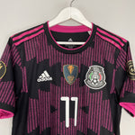 Shop 2020/21 MEXICO FUNES MORI #11 *MATCH ISSUE* HOME SHIRT (M) ADIDAS, classic football shirts, vintage football shirts & retro soccer jerseys at Cult Kits