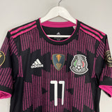 Shop 2020/21 MEXICO FUNES MORI #11 *MATCH ISSUE* HOME SHIRT (M) ADIDAS, classic football shirts, vintage football shirts & retro soccer jerseys at Cult Kits