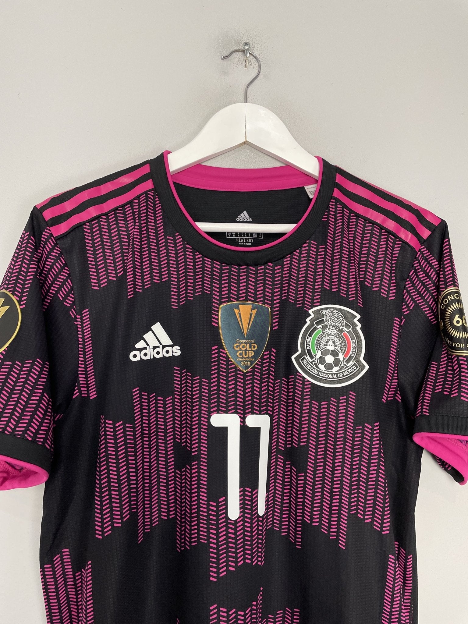 Shop 2020/21 MEXICO FUNES MORI #11 *MATCH ISSUE* HOME SHIRT (M) ADIDAS, classic football shirts, vintage football shirts & retro soccer jerseys at Cult Kits