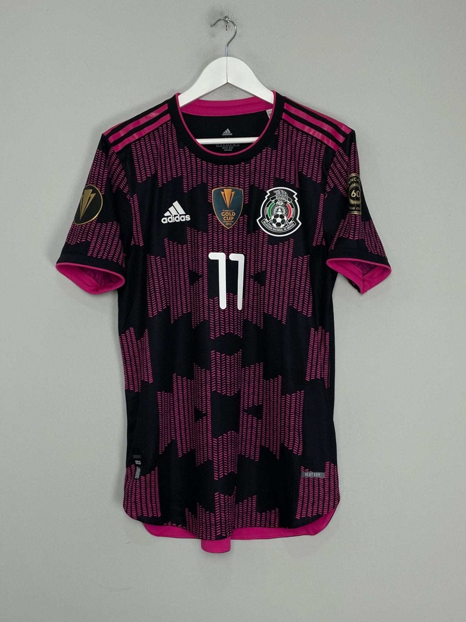 Shop 2020/21 MEXICO FUNES MORI #11 *MATCH ISSUE* HOME SHIRT (M) ADIDAS, classic football shirts, vintage football shirts & retro soccer jerseys at Cult Kits