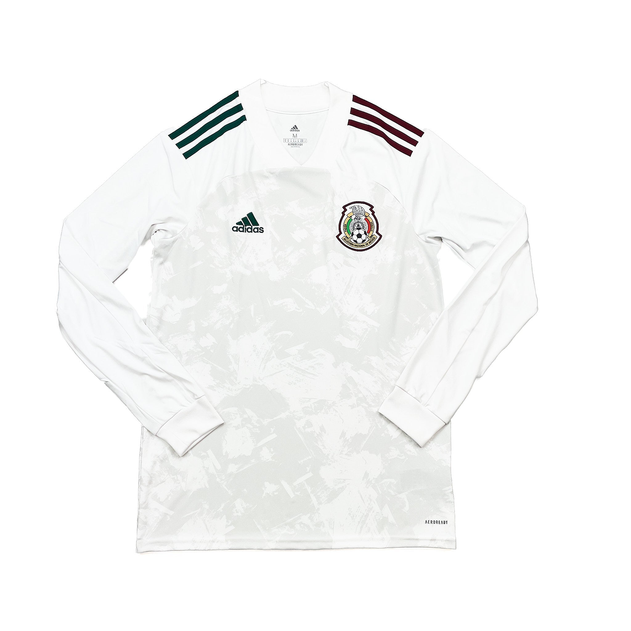 Buy 2020/21 MEXICO L/S AWAY SHIRT (M) ADIDAS ~ Free worldwide shipping available ~ Authentic Vintage Football Shirts from Cult Kits
