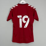 Shop 2020/21 MIDDLESBROUGH #19 *YOUTH TEAM* HOME SHIRT (M) HUMMEL, classic football shirts, vintage football shirts & retro soccer jerseys at Cult Kits