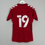 Shop 2020/21 MIDDLESBROUGH #19 *YOUTH TEAM* HOME SHIRT (M) HUMMEL, classic football shirts, vintage football shirts & retro soccer jerseys at Cult Kits