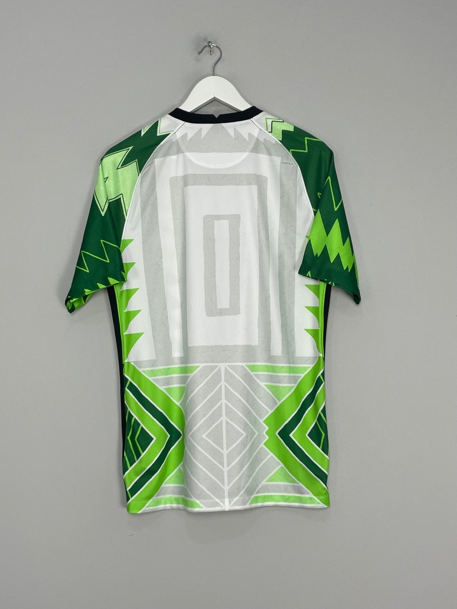 Shop 2020/21 NIGERIA HOME SHIRT (M) NIKE, classic football shirts, vintage football shirts & retro soccer jerseys at Cult Kits