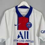 Shop 2020/21 PSG AWAY SHIRT (XL) NIKE, classic football shirts, vintage football shirts & retro soccer jerseys at Cult Kits